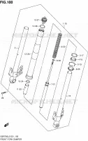 FRONT FORK for Suzuki GSR 750 2012