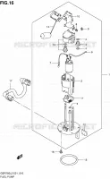 FUEL PUMP for Suzuki GSR 750 2012