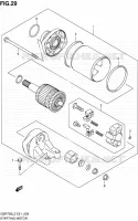 STARTER MOTOR for Suzuki GSR 750 2012