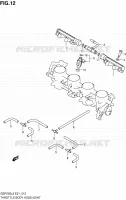 THROTTLE BODY for Suzuki GSR 750 2012