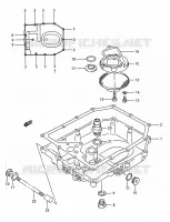 OIL PAN for Suzuki GSX-F 1100 1991