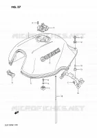 FUEL TANK for Suzuki GSX-G 1100 1991