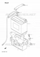 BATTERY for Suzuki GSX-G 1100 1992