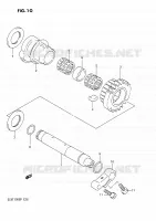 CRANK BALANCER for Suzuki GSX-G 1100 1992