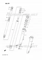 FRONT FORK for Suzuki GSX-G 1100 1992