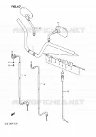 HANDELBAR for Suzuki GSX-G 1100 1992