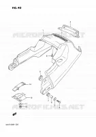 REAR FAIRING for Suzuki GSX-G 1100 1992