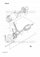 STARTER MOTOR for Suzuki GSX-G 1100 1992