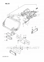 TAIL LIGHT ASSY for Suzuki GSX-G 1100 1992