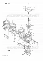 CARBURETOR for Suzuki GSX-G 1100 1993