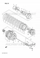 CLUTCH for Suzuki GSX-G 1100 1993