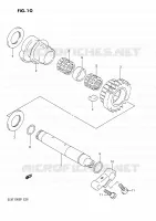 CRANK BALANCER for Suzuki GSX-G 1100 1993