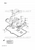 CYLINDER HEAD COVER for Suzuki GSX-G 1100 1993