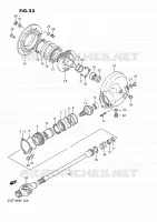 DRIVESHAFT for Suzuki GSX-G 1100 1993