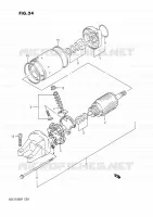 STARTER MOTOR for Suzuki GSX-G 1100 1993