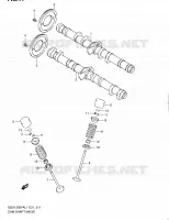 CAMSHAFT   VALVES for Suzuki GSX-F 1250 2011