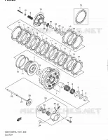 CLUTCH for Suzuki GSX-F 1250 2011