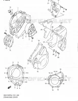 CRACKCASE COVER for Suzuki GSX-F 1250 2011