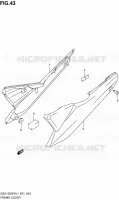 FAIRING for Suzuki GSX-F 1250 2011