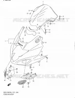 FAIRING for Suzuki GSX-F 1250 2011