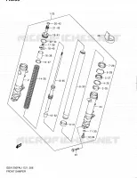 FRONT FORK for Suzuki GSX-F 1250 2011