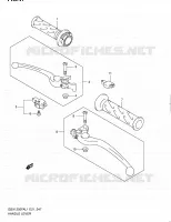 HANDGRIPS   LEVERS  for Suzuki GSX-F 1250 2011