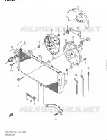 RADIATOR for Suzuki GSX-F 1250 2011