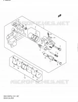 REAR CALIPER for Suzuki GSX-F 1250 2011