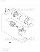 STARTER MOTOR for Suzuki GSX-F 1250 2011