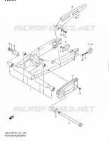 SWINGARM for Suzuki GSX-F 1250 2011