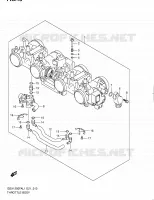 THROTTLE BODY for Suzuki GSX-F 1250 2011