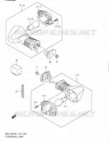 TJRN SIGNAL LAMP for Suzuki GSX-F 1250 2011