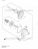 WATER PUMP for Suzuki GSX-F 1250 2011