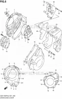 CRACKCASE COVER for Suzuki GSX-F 1250 2012