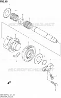 CRANK BALANCER for Suzuki GSX-F 1250 2012