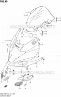 FAIRING for Suzuki GSX-F 1250 2012