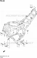 FRAME for Suzuki GSX-F 1250 2012