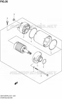 STARTER MOTOR for Suzuki GSX-F 1250 2012