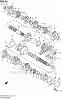 TRANSMISSION for Suzuki GSX-F 1250 2012