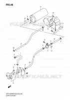BREATHER (E33) for Suzuki HAYABUSA 1300 2008