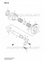 CRANK BALANCER for Suzuki HAYABUSA 1300 2008