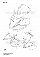 FAIRING (MODEL K8) for Suzuki HAYABUSA 1300 2008