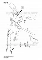 HANDELBAR for Suzuki HAYABUSA 1300 2008