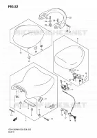 SEAT (MODEL K8) for Suzuki HAYABUSA 1300 2008
