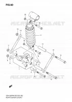 SHOCK ABSORBER LINKAGE for Suzuki HAYABUSA 1300 2008