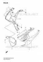 SIDE FAIRING (MODEL K8) for Suzuki HAYABUSA 1300 2008