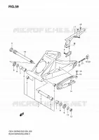 SWINGARM for Suzuki HAYABUSA 1300 2008