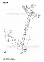 TRIPLE CLAMPS   STEERING DAMPER for Suzuki HAYABUSA 1300 2008