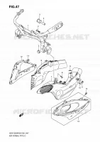 AIR INTAKE PIPE (MODEL K8) for Suzuki HAYABUSA 1300 2008