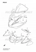 FAIRING (MODEL K8) for Suzuki HAYABUSA 1300 2008